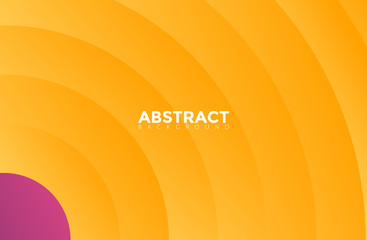 Poster - Modern Yellow Color Abstract Background Vector