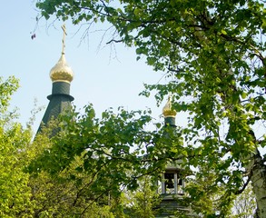 Wall Mural - bell tower of a church