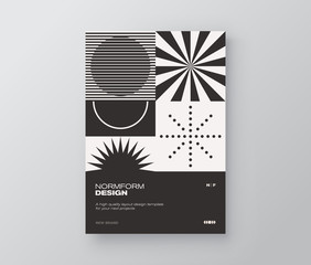 Modernism Design Vector Cover Mockup