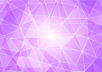 Wall Mural - geometric abstract polygonal background (vector)