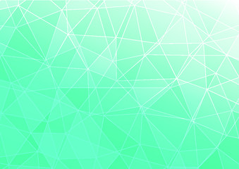 Wall Mural - geometric abstract polygonal background (vector)