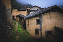 Countryside Landscape Of China's Traditional Village