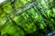 Close Up of a Healing Crystal Shiny Gemstone In Green