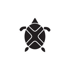 Wall Mural - Turtle logo icon design vector template