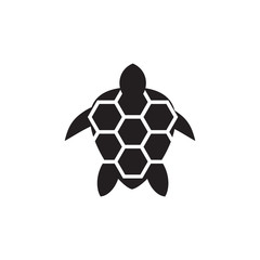 Poster - Turtle logo icon design vector template