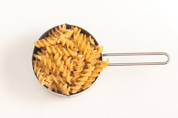 Wall Mural - Cup of Fusilli Pasta