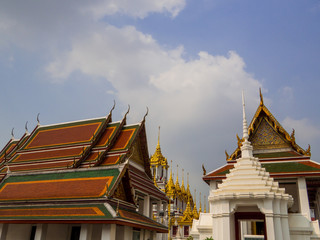 Loha Prasat Temple, Bangkok, Thailand