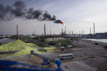 Terminal in port