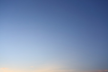 Wall Mural - twilight dusk sky background