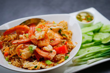 Fried Rice With Shrimp 