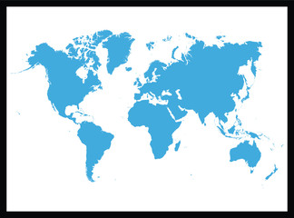  World Map Vector Illustration