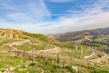 Landscape View Of Golan Heights, Israel