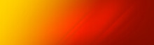 Red And Yellow Color Background For Wide Banner
