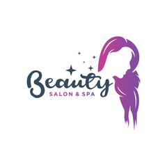 Poster - Hair salon and beauty logo