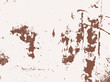 Grunge wall background pattern. Vector old and distressed texture overlay in brown shades. 