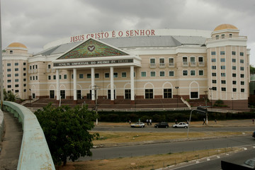 Wall Mural - building of the universal church of the kingdom of god