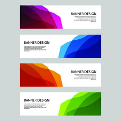 Vector Abstract banner web template