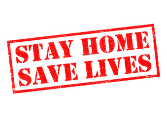 Poster - STAY HOME STAY LIVES