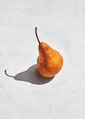 Pear on white background
