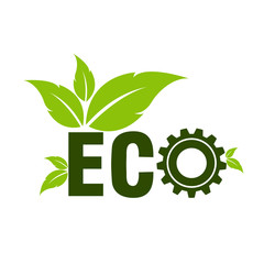 Sticker - Eco Friendly Environment design. Vector illustration