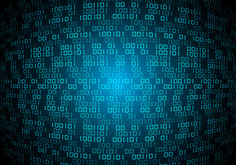 blue cyber circuit future technology concept background
