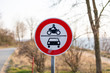 © Datoart - Verbotsschild Durchfahrt für Motorräder und Autos verboten