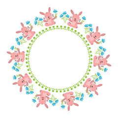 Sticker - easter border-03