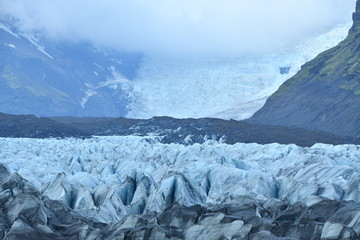 ice on the lake