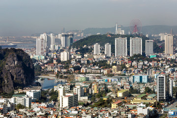 Wall Mural - quangninh city skyline