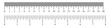 Ruler 20 cm, 8 inch. Set of ruler 20 cm 8 inch. Measuring tool. Scale . Size indicator units. Metric Centimeter, inch size indicators. Vector length measurement scale chart