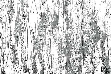 Aufkleber - Grunge texture with uneven streaks, dirt and noise. Abstract background that resembles vegetation. Vector illustration. Overlay template.
