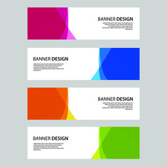 Vector Abstract banner web template