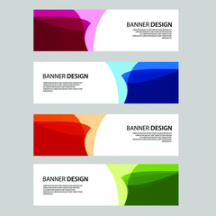 Vector Abstract banner web template