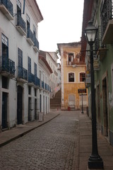 Naklejka na meble narrow street in the old town