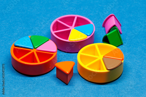 Fotografía Umea, Norrland Sweden - March 25, 2020: game pieces in different colors