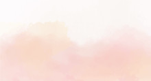 Soft Pink Watercolor Background For Your Design, Watercolor Background Concept, Vector.