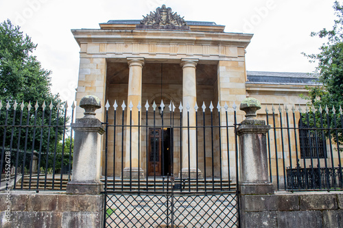 Fotomural Meeting House of Gernica, Guernica september 2019.