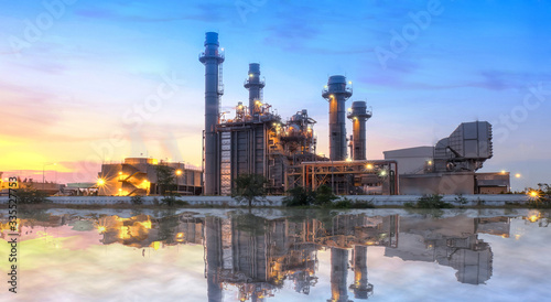 Fotografía Power plant station building