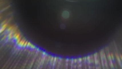 Wall Mural - beautiful abstract defocused lens flare on a dark background. real light leaks and lens flare.