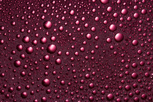Violet And Purple Water Drops Background