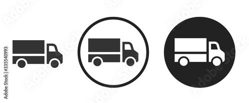 Fotografía truck icon . web icon set .vector illustration