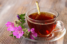 Malva Sylvestris Tea ; Hibiscus Tea