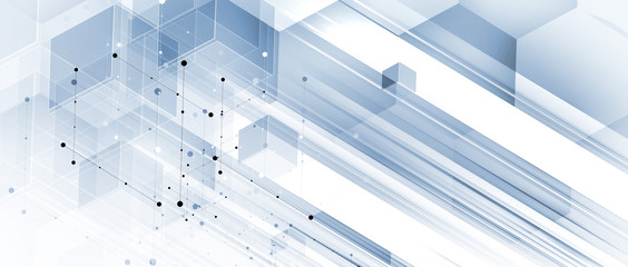 Technology data background, idea of global business solution