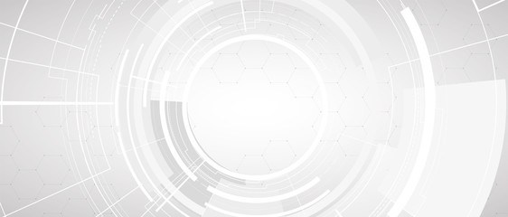 Technology data background, idea of global business solution
