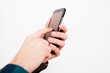 © aeroking - A man with a smartphone