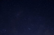 © Alexs - Long exposure night photo of a bright stars. A lot of stars with constellations. Far from the city. Night landscape.