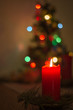 Paląca się świeca, Boże Narodzenie