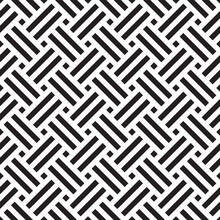 Seamless Weave Pattern Geometric Background