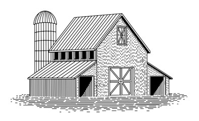 Barn Illustration