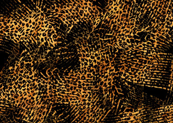 abstract exotic leopard skin texture